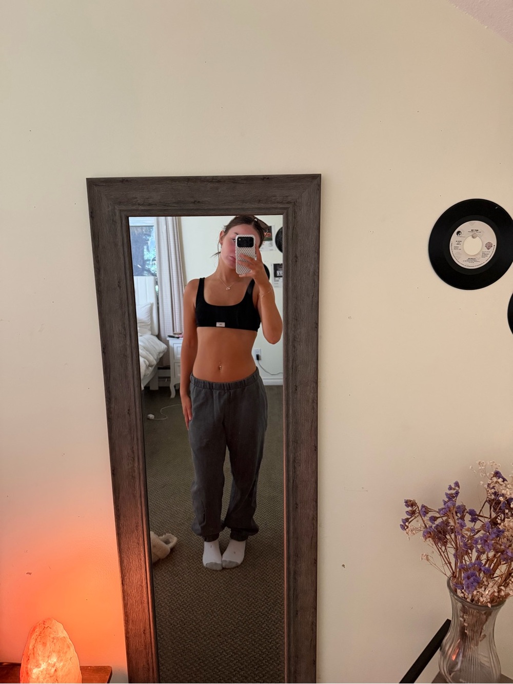 Brandy Melville grey Rosa sweatpants